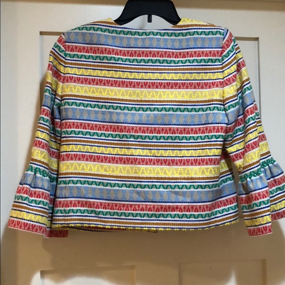 Alice + Olivia Kidman embroidered colorful jacket - Picture 9 of 12